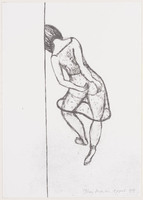 KG 1999 002
<br/>
Vrouw, gezien van achteren (danseres?)
<br/>
<em>Appel, Marlies (1945)</em>